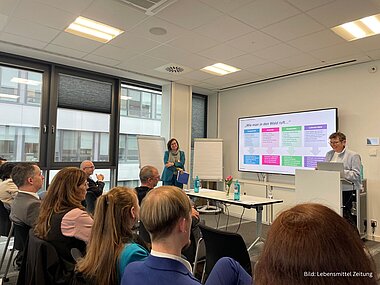 QuABB beim Bildungsforum 2024 der Lebensmittel Zeitung